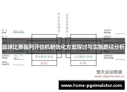 篮球比赛裁判评估机制优化方案探讨与实施路径分析