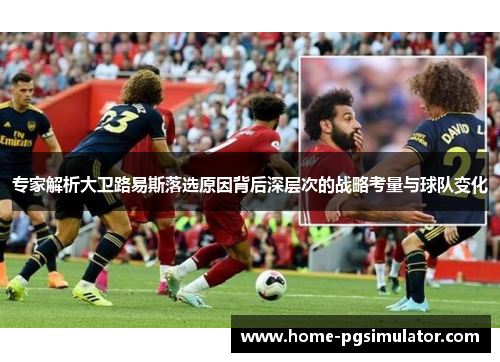 专家解析大卫路易斯落选原因背后深层次的战略考量与球队变化